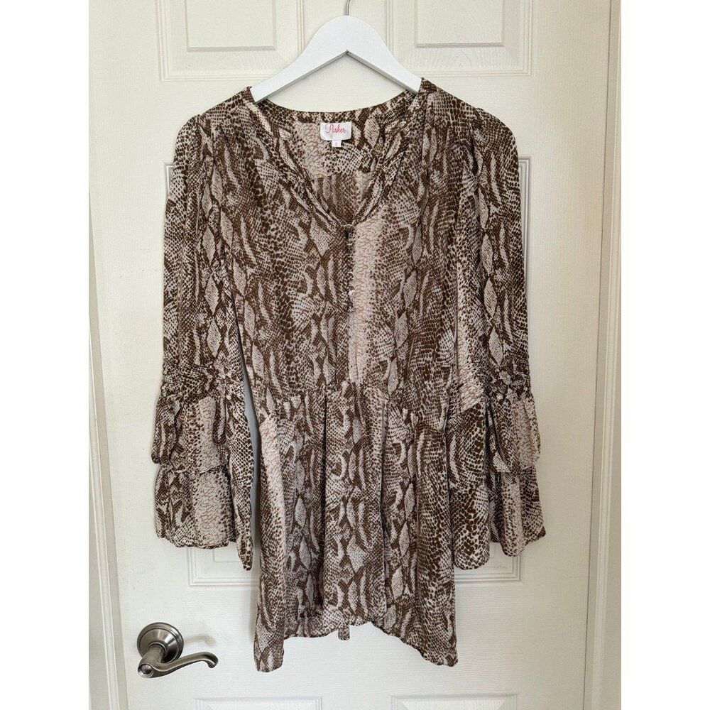 Animal print Parker tunic size small